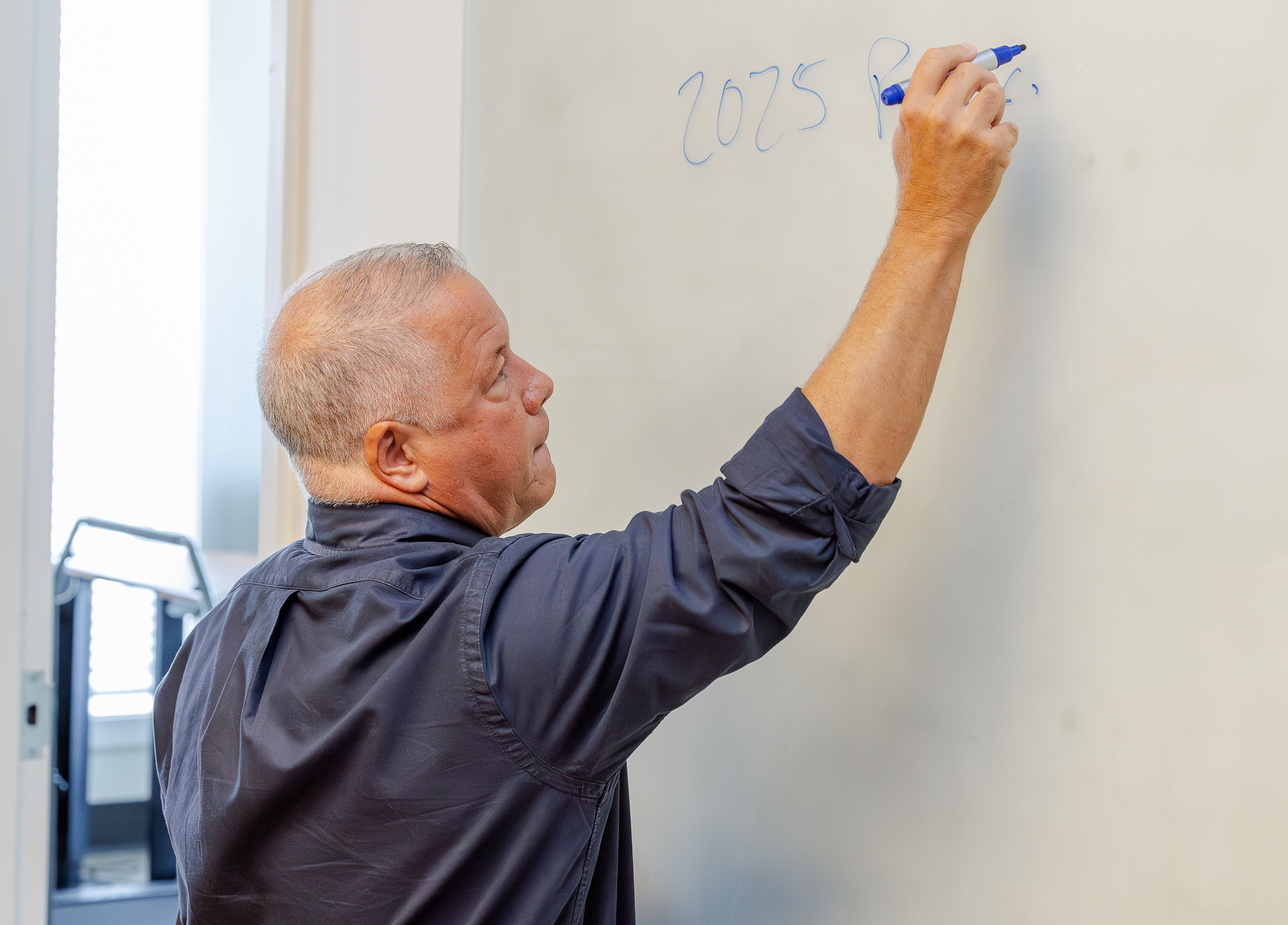 Todd Baxter at whiteboard
